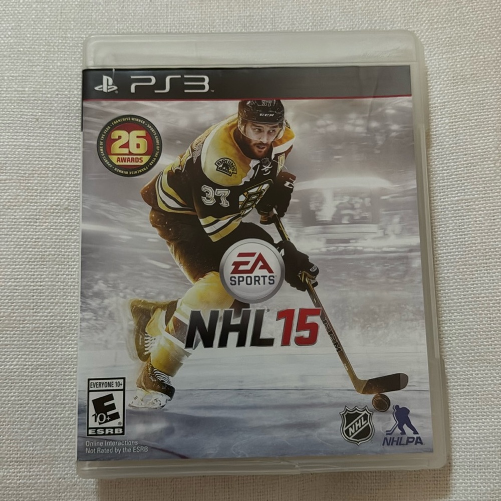 PS3 game NHL 15
